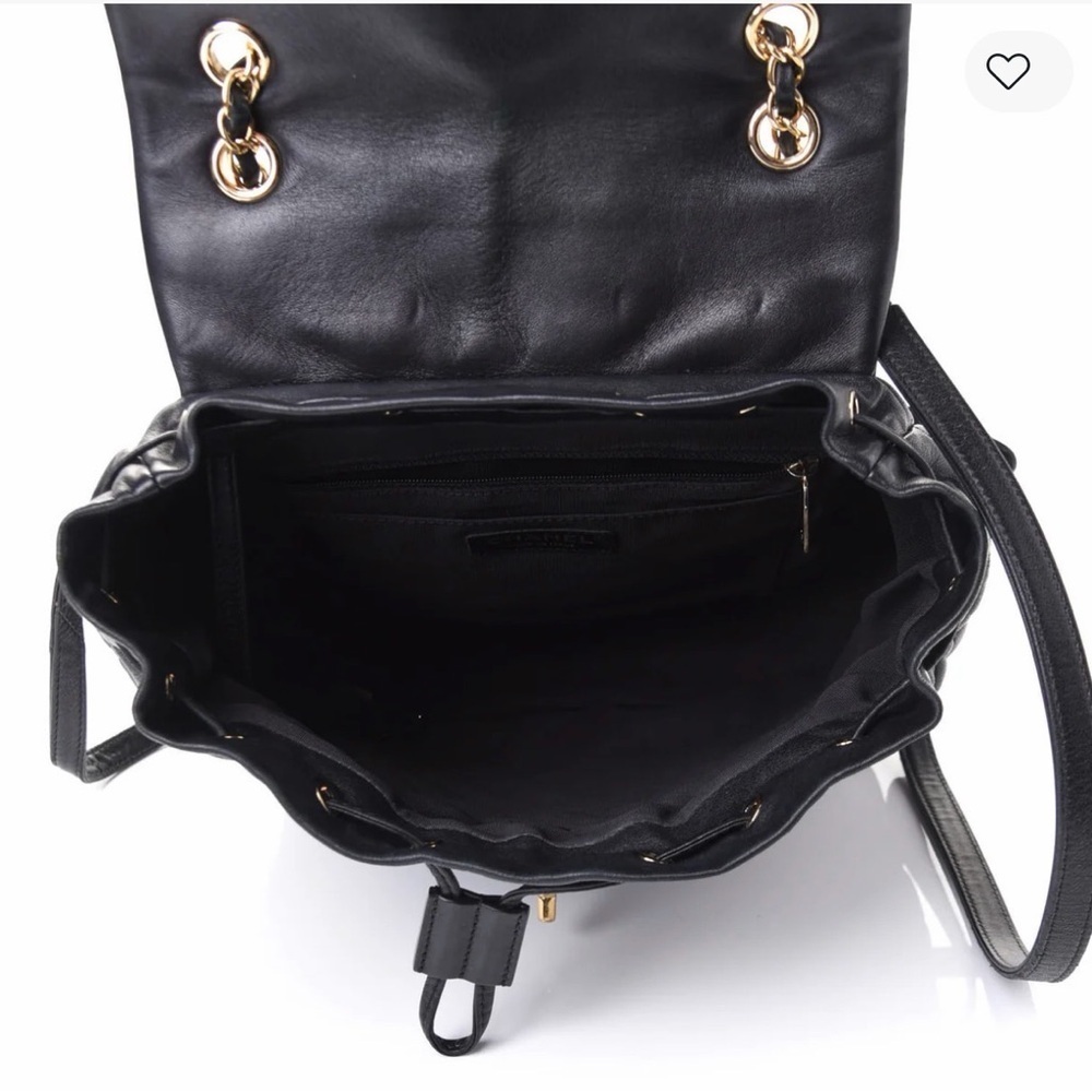 Chanel Black Calfskin Quilted Large Backpack Urban Spirit with GHW - Picture 6 of 9
